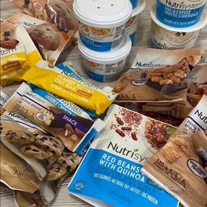 Nutrisystem Snacks, Breakfast, Lunches